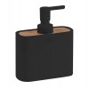 Sapho, NINFEA dávkovač mydla na postavenie, čierna/bambus
