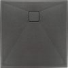 2266 2 brodzik correo kwadratowy antracyt titanium granitowy 90x90 cm