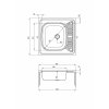 3271 1 zlew tango satyna 1k z o 600x600x165 2 osprzet