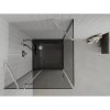 Mexen Roma, sprchový kút s krídlovými dverami 80 (dvere) x 80 (stena) cm, 6mm šedé sklo, chrómový profil + slim sprchová vanička čierna + chrómový sifón, 854-080-080-01-40-4070