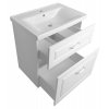 Sapho, FAVOLO umývadlová skrinka 67x72,5x44,6 cm, biela mat