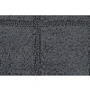 Sapho, DELHI Kúpeľňová predložka 50x80 cm, 100% polyester, tmavo šedá