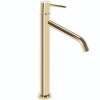 Rea Level, vysoká umývadlová batéria h-345, zlatá lesklá, REA-B2045