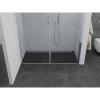 Mexen Pretoria Duo, 2-krídlové sprchové dvere do otvoru 160 cm, 6mm číre sklo, chrómový profil, 852-160-000-02-00