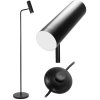 Toolight, LED podlahová lampa APP965-1F, čierna matná, OSW-04050