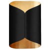 Toolight, nástenné svietidlo 2xG9 APP1055-1W, čierna matná-zlatá, OSW-00674