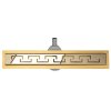 Rea Pro, lineárny odtokový žľab 60cm GREEK, zlatá lesklá, REA-G8027