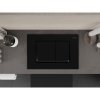 Mexen FENIX 10 - splachovacie tlačidlo pre Mexen modul FENIX XS, čierna matná, 601003