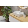 Invena Patras, umývadlo na dosku 49x38x13 cm, biela, INV-CE-46-001-W