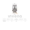 Invena Mini 2 PROV, termostatická hlavica na vykurovacie teleso M30×1,5, biela, INV-CD-74-015-X