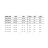 Mexen Pretoria, sprchovací kút 90 (dvere) x 110 (stena) cm, 6mm číre sklo, chrómový profil + biela sprchová vanička, 852-090-110-01-00-4010