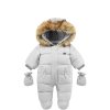 Tutumi, detský zateplený overal 67-72cm 9-12, šedá, NAZ-12326