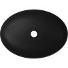 Mexen Cornelia, umývadlo na dosku 50 x 36 cm, čierna matná, 21885085