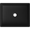 Mexen Goya, umývadlo na dosku 40 x 32 cm, čierna matná, 22184085