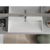 Mexen Ava, umývadlo na dosku z konglomerátu 100 x 46 cm, biela, 23011001