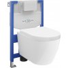 Mexen, Mexen zestaw podtynkowy WC stelaż Fenix XS-F z miską WC Rico i deską wolnoopadającą, biały - 68030478000