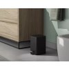 Gedy, ARGENTA Odpadkový koš 3l, Soft Close, čierna matná, 220914