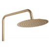Rea Vincent, sprchový set s termostatickou batériou a dažďovou hlavicou 25cm, zlatá matná, REA-P6602