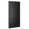 Sapho, ENIS kúpeľňový sálavý vykurovací panel 600W, IP44, 590x1200 mm, čierna matná, RH600B