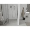 Mexen Lima, skladacie sprchové dvere do otvoru 120 x 190 cm, 6mm číre sklo, chrómový profil, 856-120-000-01-00-D