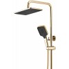 Rea Rob, sprchový set s termostatickou batériou a bidetovou spŕškou, zlatá lesklá, REA-P6625