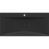 Mexen Poli, umývadlo na dosku z konglomerátu 1/O 100 x 48 cm, čierna matná, 23021071