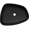 Mexen Ono, umývadlo na dosku z konglomerátu 51 x 39 cm, čierna matná, 23045171