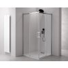 Polysan, THRON LINE SQUARE sprchové dveře 1600 mm, hranaté pojezdy, čiré sklo, TL5016-5002