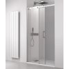 Polysan, THRON LINE SQUARE sprchové dveře 1600 mm, hranaté pojezdy, čiré sklo, TL5016-5002