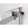 Polysan, THRON LINE SQUARE sprchové dveře 1600 mm, hranaté pojezdy, čiré sklo, TL5016-5002