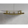 Mexen Ares, vykurovacie teleso 1200 x 500 mm, 420 W, zlatá, W102-1200-500-00-50
