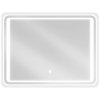 Mexen Zusa, LED kúpeľňové zrkadlo s podsvietením 80x60 cm, 6000K, ochrana proti zahmlievaniu, 9808-080-060-611-00
