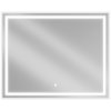 Mexen Miko, LED kúpeľňové zrkadlo s podsvietením 100 x 80 cm, 6000K, ochrana proti zahmlievaniu, 9819-100-080-611-00