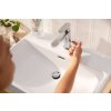 Hansgrohe Rebris S, umývadlová batéria 110 s odtokovou súpravou s tiahlom, CoolStart, EcoSmart, chrómová, HAN-72588000