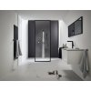 Hansgrohe Finoris, umývadlová batéria 230, s výpustom Push-Open a výsuvnou spŕškou, EcoSmart, čierna matná, HAN-76063670