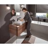 Hansgrohe Vivenis, umývadlová batéria 80, s výpustom, EcoSmart, čierna matná, HAN-75010670