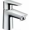 Hansgrohe Talis E, umývadlová batéria 80 s odtokovou súpravou Push-Open, s výpusťou Push-Open, chrómová, HAN-71701000