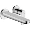Hansgrohe Rebris S, umývadlová batéria pod omietku, pre montáž na stenu, s výtokom 20 cm, 2-otvorová inštalácia, chrómová, HAN-72528000