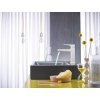 Hansgrohe Metropol, umývadlová batéria 110 s výpustom Push-Open, biela matná, HAN-32507700