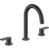 Hansgrohe Vernis Blend, umývadlová batéria 150 s výpustom, 3-otvorová inštalácia, čierna matná, HAN-71553670