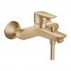 Hansgrohe Talis E, nástenná páková vaňová batéria, kefovaná bronzová, HAN-71740140
