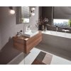 Hansgrohe Vivenis, nástenná vaňová batéria, biela matná, HAN-75420700