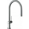 Hansgrohe M54, drezová batéria Talis s výsuvnou spŕškou, chrómová, 72800000