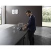 Hansgrohe M81, drezová batéria Aquno Select s výsuvnou koncovkou a plochým sprchovým prúdom, sBox, chrómová, HAN-73830000