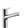 Hansgrohe Talis M52, páková drezová batéria 170, vzhľad nerezový 32851800