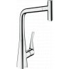 Hansgrohe M71, drezová batéria Metris Select s výsuvnou koncovkou, sBox, EcoSmart, chrómová, 73807000