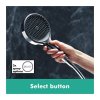Hansgrohe Rainfinity, ručná sprchová hlavica 130 3-funkčná, chrómová, HAN-26864000