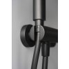 Deante Silia, sprchová batéria s ručnou sprchovou súpravou, čierna matná, BQS_N41M