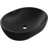 Mexen Viki, umývadlo na dosku 48x35x14 cm, čierna matná, 21054885
