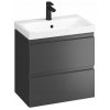 CERSANI szafka z umywalka MODUO SLIM 60 antracyt Stan opakowania oryginalne
